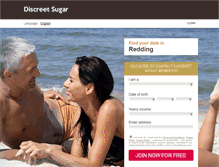 Tablet Screenshot of discreetsugar.com